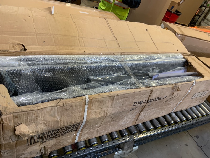 Photo 1 of *ITEM NOT COMPLETE, MISSING PIECES OF SET* 10' x 12' Louvered Pergola, Outdoor Pergola with Curtains & Netting, Metal Patio Pergola with Adjustable Louvers Roof and Gutter System, Metal Hardtop Gazebo for Patio, Deck, Garden, Yard, Dark Gray *ITEM NOT COM