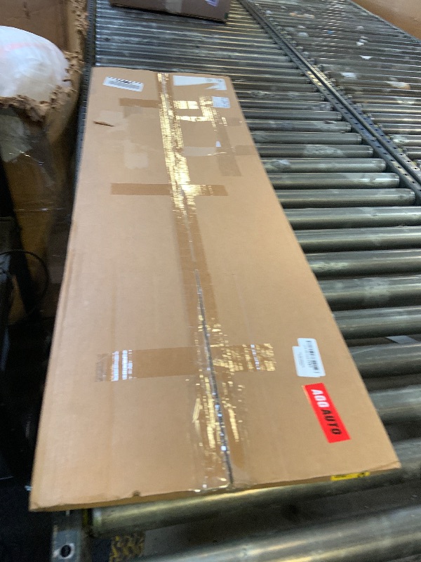 Photo 1 of AggAuto 47"x16" ABS Plastic Universal Car Grill Mesh, Automotive Grille Insert Bumper Honeycomb Hole 10x25mm Hex Grids Black