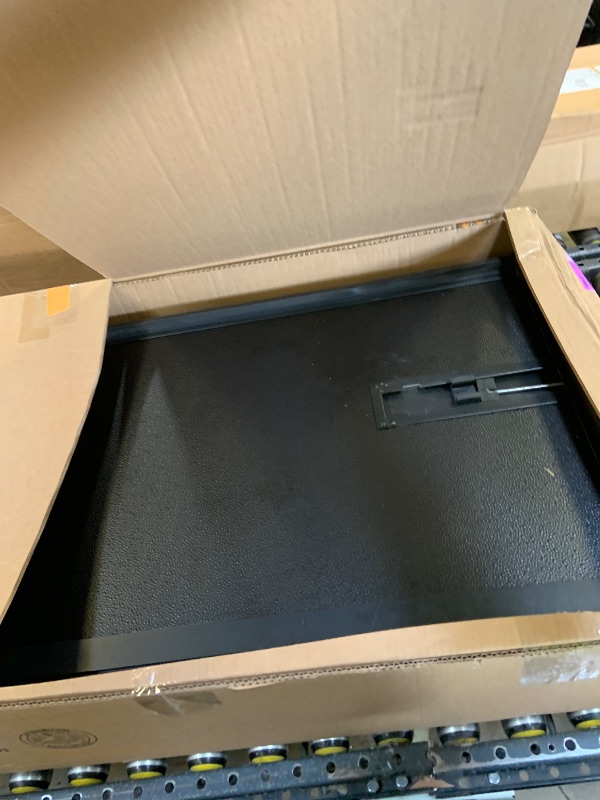 Photo 1 of *SEE CLERK NOTES* YITAMOTOR FRP Hard Tri Fold Truck Bed Tonneau Cover Fits for Toyota Tacoma 2024 2025 5 ft Bed (Excl. Trail Edition) with Deck Rail System