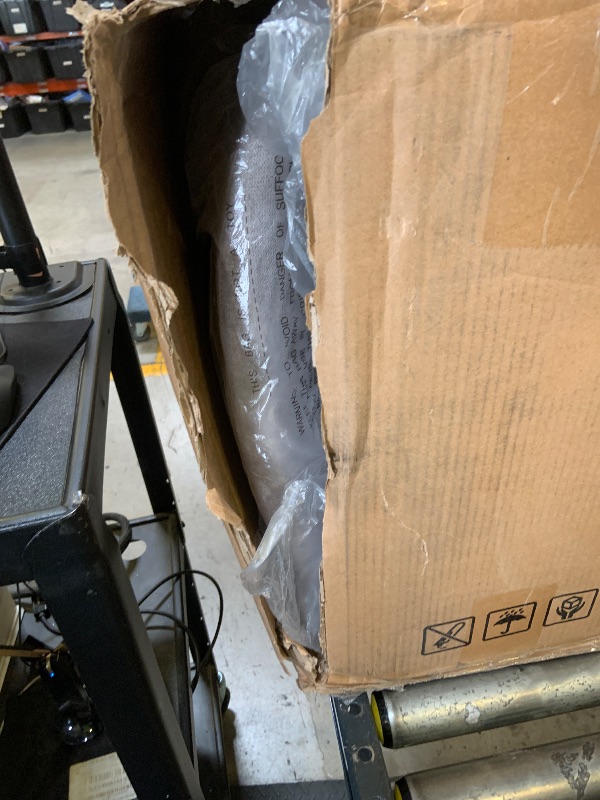 Photo 1 of Counter Height Bar Stools Set of 2, Modern Swivel Barstools with Back and Wood Legs, Fabric Upholstered Bar Chairs, 26" Seat Height Counter Stools for Kitchen Island,Grey