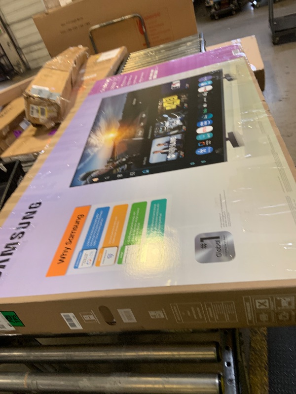 Photo 1 of *SEE CLERK NOTES* Samsung 75-Inch Class Crystal UHD U8000F 4K Smart TV (2025 Model) Endless Free Content, Crystal Processor 4K, MetalStream Design, Knox Security, Alexa Built-in