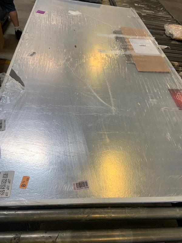 Photo 1 of VIZ-PRO Dry Erase Board/Magnetic Whiteboard, 96 x 48 Inches, Large Wall Mounted Board for School Office and Home 8' x 4'