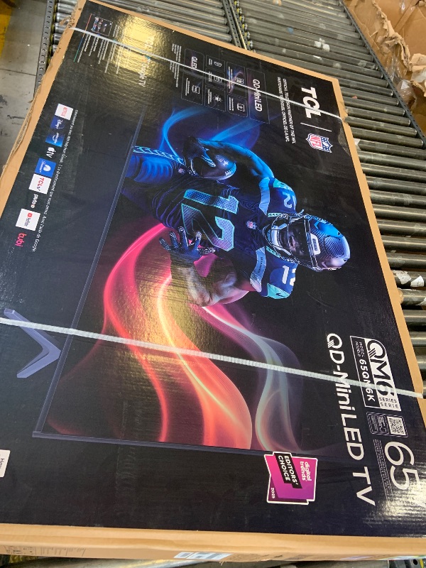 Photo 1 of TCL 65 Inch Class QM6K Series | Mini LED QLED 4K HDR | 65QM6K, 2025 Model | 120HZ-144HZ High Brightness Smart Google TV Dolby Atmos Onkyo Audio | Voice Remote Alexa Gaming Streaming Television
