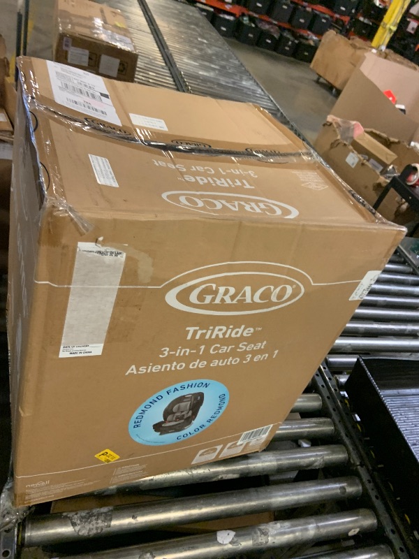 Photo 1 of Graco TriRide 3-in-1 Convertible Car Seat - Highback Booster, Forward & Rear Facing Modes, Suitable from Newborn to Preschooler, Perfect for Long Journeys in Redmond Color