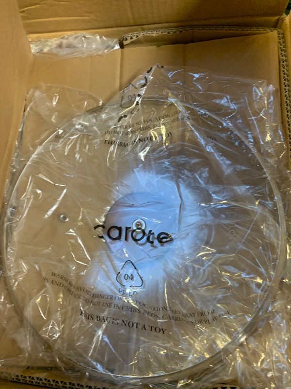 Photo 1 of CAROTE Hot Pot with Divider Double Flavor Divided Stockpot with Glass Lid, Dual Sided Nonstick Stock Pot, Shabu Shabu Pots, Cookware for Induction Cooktop Gas Stove, 4.5-QT