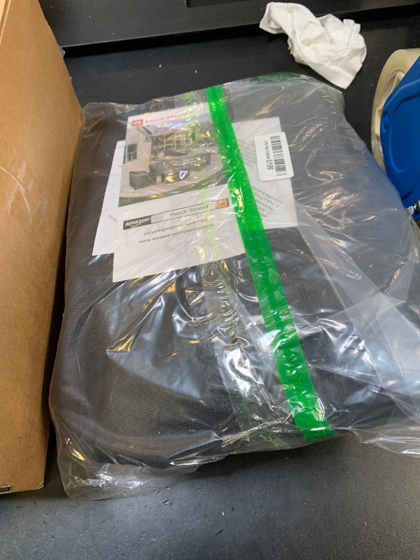 Photo 1 of Porch Shield Fire Pit Cover - Waterproof 600D Heavy Duty Fade Resistant Round Patio Fire Bowl Cover Black - 32 inch