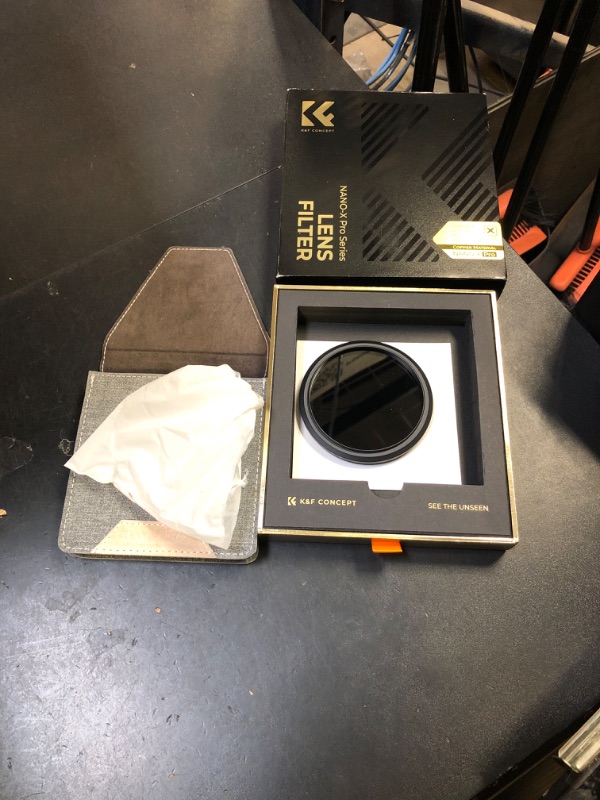 Photo 1 of K&F CONCEPT 72mm Variable ND Lens Filter ND2-32 (1-5 Stops) High Definition Adjustable Neutral Density Filter with 36 Multi-Layer Coatings (Nano X PRO Series)