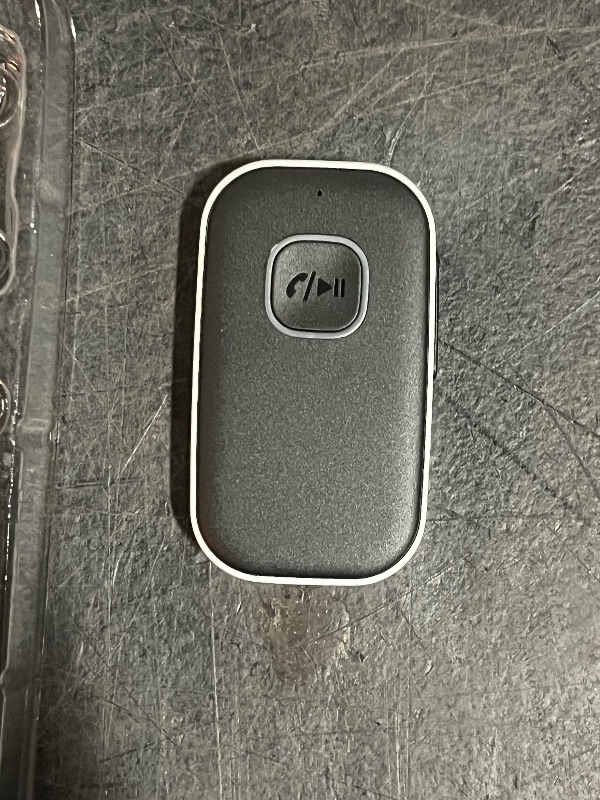 Photo 1 of COMSOON Bluetooth Receiver for Car, Noise Cancelling 3.5mm AUX Bluetooth Car Adapter, Wireless Audio Receiver for Home Stereo/Wired Headphones, Hands-Free Call, 16H Battery Life - Black+Silver