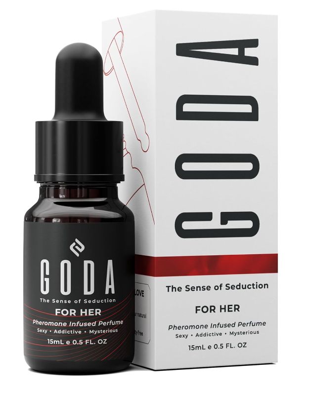 Photo 1 of GODA Pheromones Perfume for Women – The Original – Long-Lasting Women's Fragrances with Jasmine and Rose, Vegan & Cruelty-Free – 15ml/0.50 fl. oz