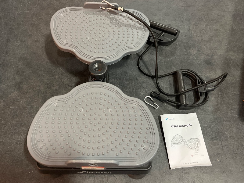 Photo 1 of MERACH Waist Twister Machine Exercise, Ab Twist Board with 300 lbs Weight Capacity, Abs Workout for Slim Waist and Core Ab Exercise, Noiseless Home Gym Equipment for Women Men
