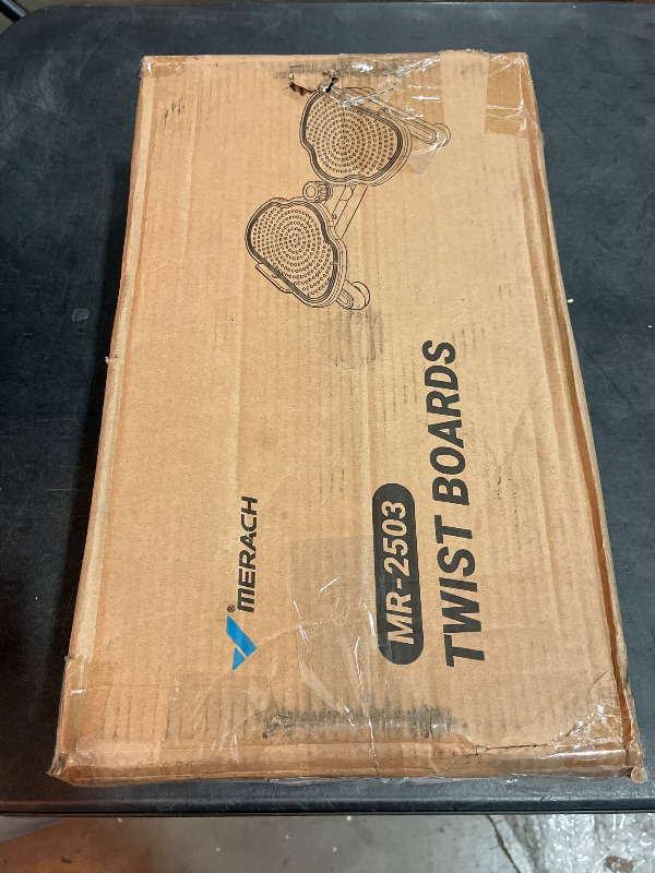 Photo 1 of MERACH Waist Twister Machine Exercise, Ab Twist Board with 300 lbs Weight Capacity, Abs Workout for Slim Waist and Core Ab Exercise, Noiseless Home Gym Equipment for Women Men
