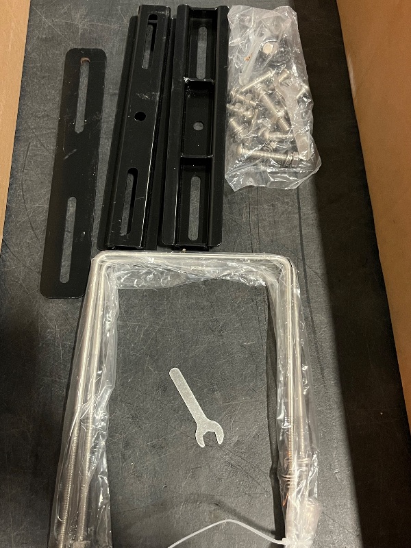 Photo 1 of PROGOAL Basketball Hoop Light Support Frame Universal Fit for 6x6 Poles Solar Light Mounting Bracket Sturdy Galvanized Steel Labor Saving Arm Design (Light Not Included)