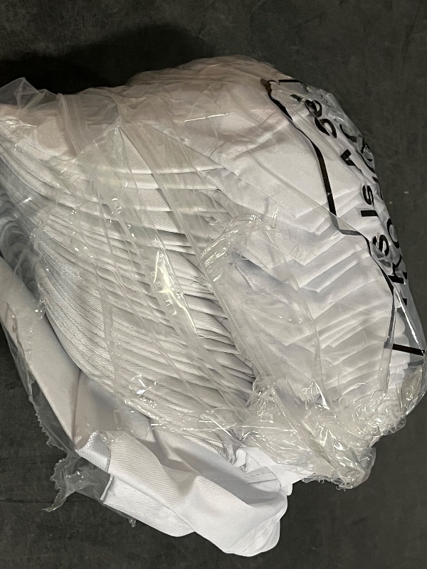 Photo 1 of 30 Pcs DIY Baseball Caps, White Painting Caps, Blank Adjustable Polyester Caps for Little Ones, Outdoor Sports Hats for Camp, Group Events, Craft Projects

