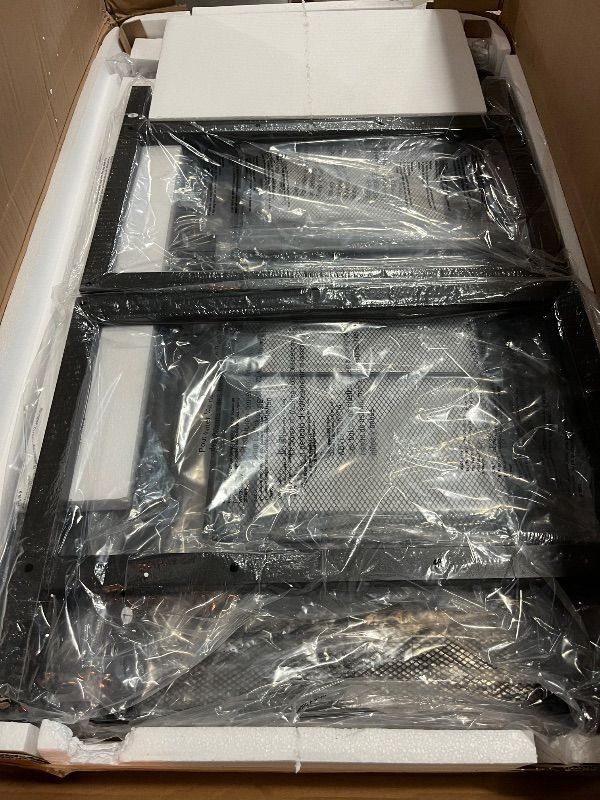 Photo 1 of Coffee Table Set of 3, Industrial Coffee Table with 2 Square End Side Tables, Modern Living Room Table Set, with Metal Frame, for Apartment Home Office, Grey
