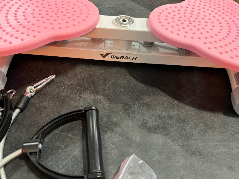 Photo 1 of MERACH Waist Twister Machine Exercise, Ab Twist Board with 300 lbs Weight Capacity, Abs Workout for Slim Waist and Core Ab Exercise, Noiseless Home Gym Equipment for Women Men