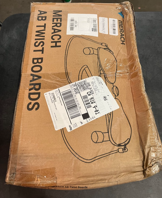 Photo 1 of MERACH Waist Twister Machine Exercise, Ab Twist Board with 300 lbs Weight Capacity, Abs Workout for Slim Waist and Core Ab Exercise, Noiseless Home Gym Equipment for Women Men