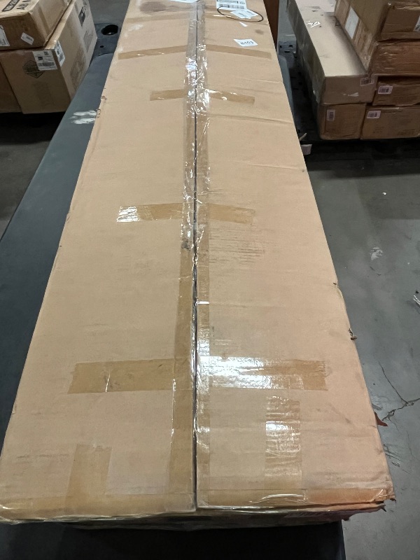 Photo 1 of Best Choice Products Linen Modern Folding Futon, Reclining Sofa Bed for Apartment, Dorm w/Removable Armrests, 2 Cupholders - Gray
