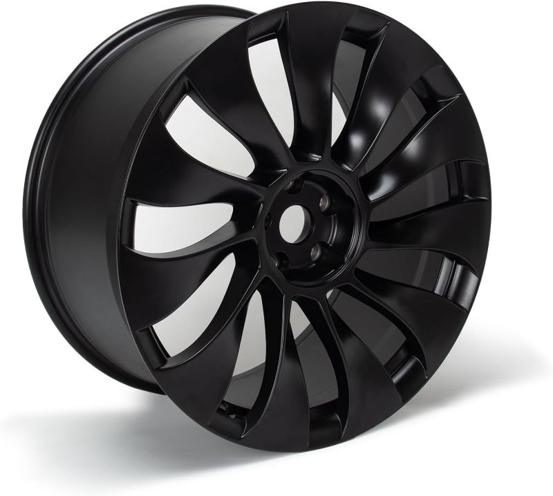 Photo 1 of Guriches New 21 inch Alloy Wheel Rim Replacement Compatible with Model Y 2020-2023,21 inch x10.5 inch Wheel Rim replacement |Black | OEM Quality Directly Replaced
