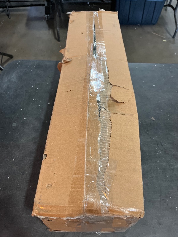 Photo 1 of 7 Foot Pre- LED Flocked Christmas Tree Holiday Decor with 350 Warm White
