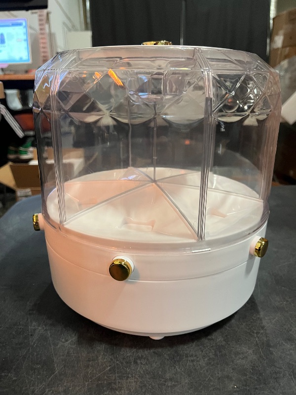 Photo 1 of 360° Rotatable Cereal Grain Dispenser Storage Box Kitchen Rice Container