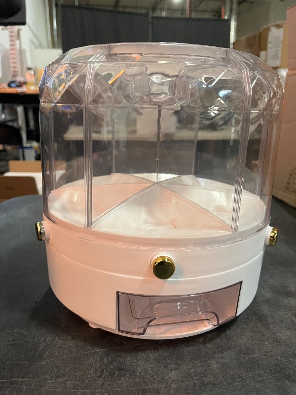 Photo 1 of 360° Rotatable Cereal Grain Dispenser Storage Box Kitchen Rice Container