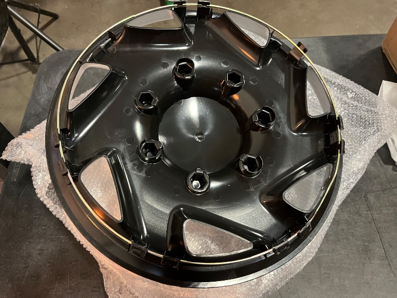 Photo 1 of 4PCS Hub Caps Van Full Wheel Covers for Ford E250 E350 E450 Econoline 1999-2018 16" Steel Wheel Covers, Hubcaps Wheel Covers Hub Caps Rim Simulators Silver