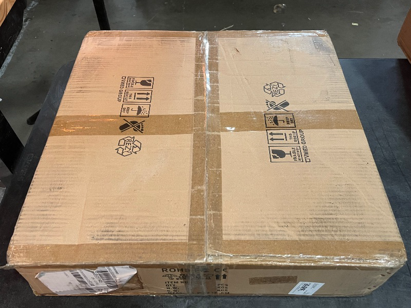 Photo 1 of Finktonglan Crystal LED Flush Mount Ceiling Light, 17.7" Modern Round Crystal Ceiling Light, 48W 6000K Cool White, K9 Crystal & Stainless Steel, Low Profile, Non-Dimmable (No Remote)
