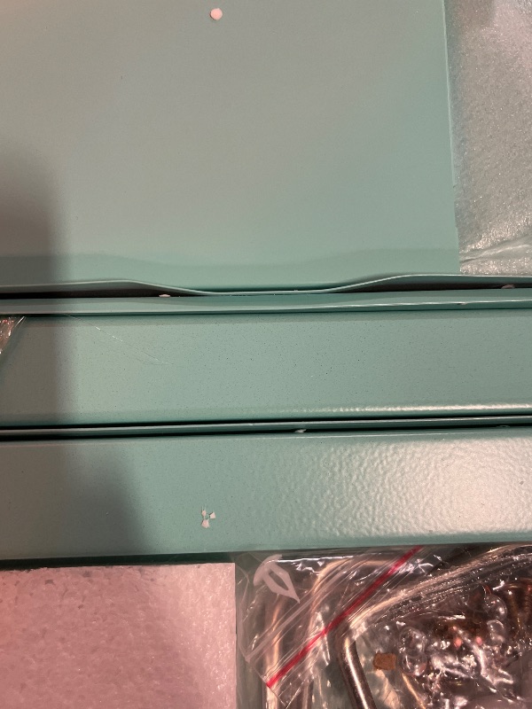 Photo 1 of Rolling File Cabinet 5 Drawers Metal Filing Cabinets for Home Office, Under Desk Storage Cabinet with Wheels, Utility Craft Cart (Blue)
