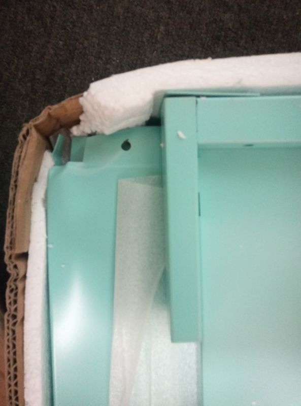 Photo 1 of Rolling File Cabinet 5 Drawers Metal Filing Cabinets for Home Office, Under Desk Storage Cabinet with Wheels, Utility Craft Cart (Blue)
