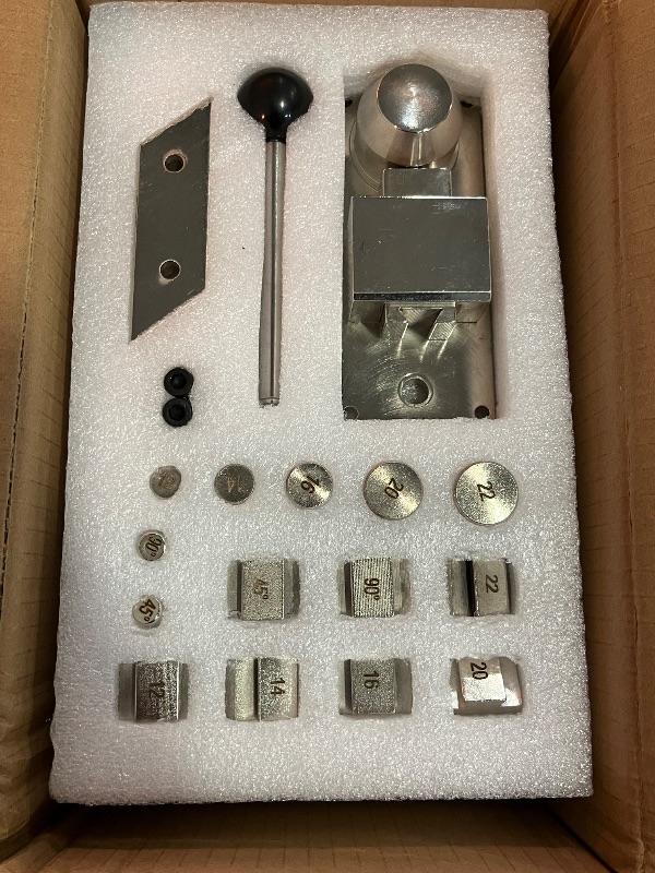 Photo 1 of Ring Bender Earring Making Kit Jewelry Making Gold and Silver Bending, Size Measurement