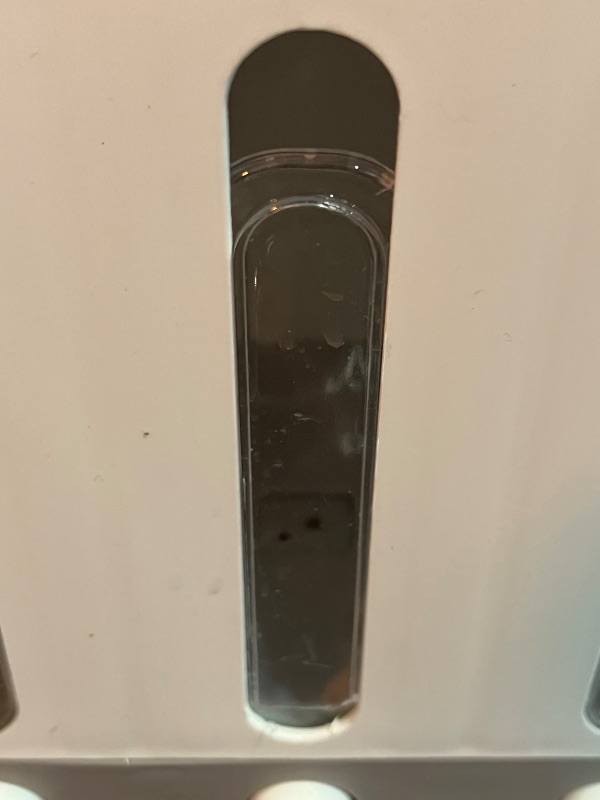 Photo 1 of 23 Pounds Dry Food Dispenser Wall Mount Dry Food Dispenser, 5 Grid Countertop Rice Coffee Bean Dispenser Wall Cereal Dispenser Storage Containers for Kitchen
