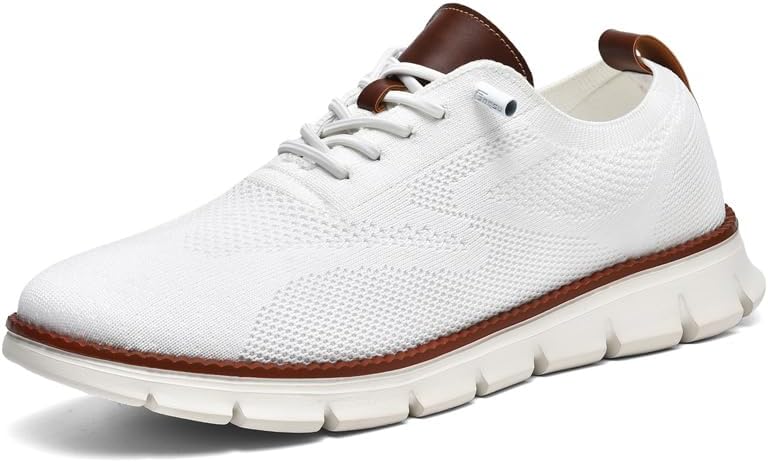 Photo 1 of Size 14.5 Wearbreeze Men’s Business Casual Oxford Sneakers – Lightweight Lace-Up Dress Shoes for Work, Travel & Daily Commute