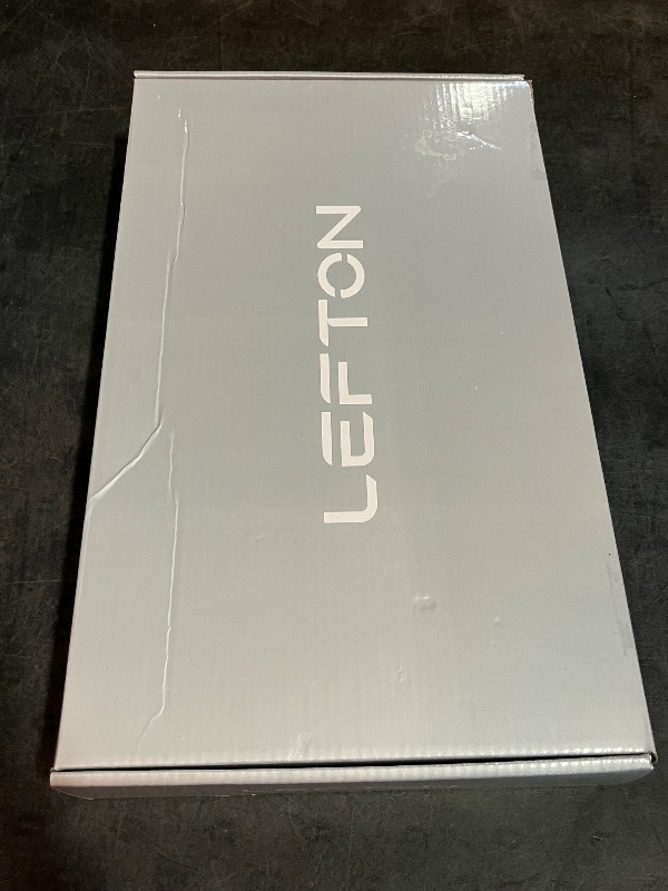 Photo 1 of Lefton Rotatable Bathroom Faucet with Temperature Display in Fahrenheit (Batteries-Free), 3 Water Outlet Modes, Matte Black, BF2204-3
