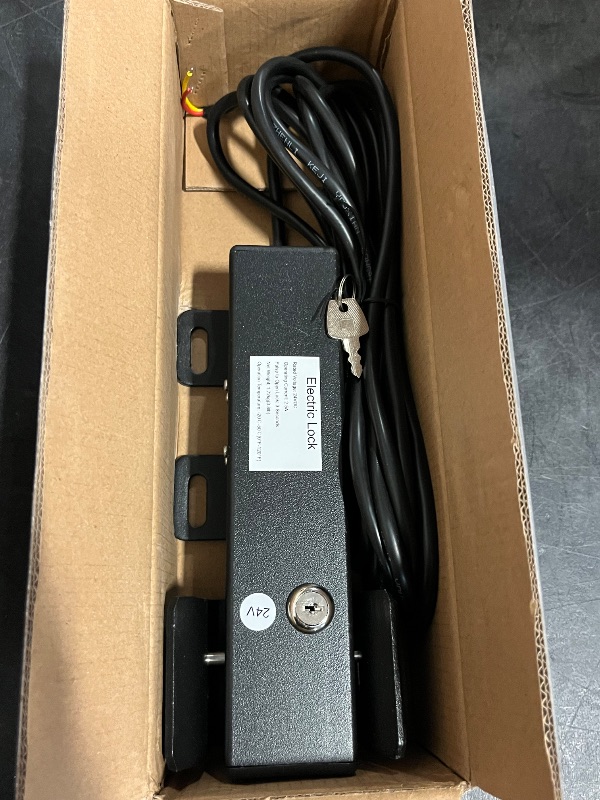 Photo 1 of TOPENS ET24 Automatic Electric Gate Lock for DC 24V Swing Gate Opener Gate Operator System Device Safe Security Gate Lock