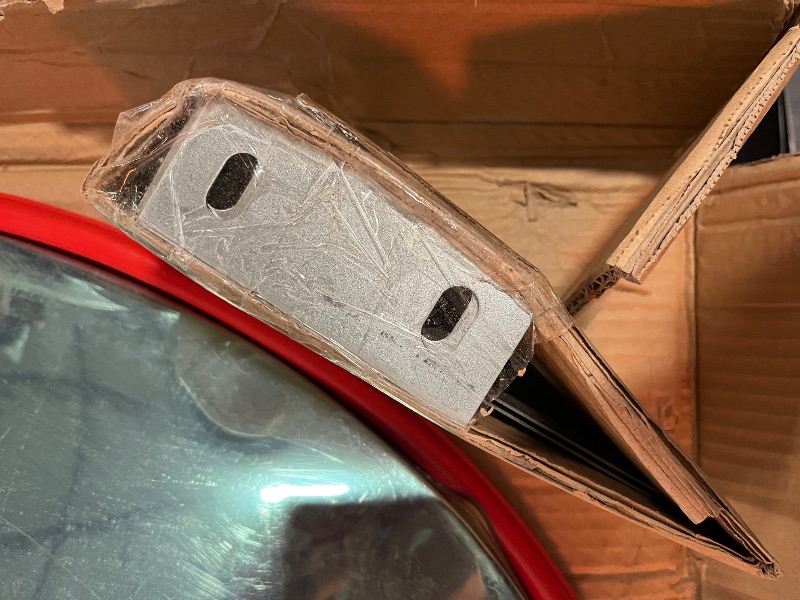 Photo 1 of 24" Safety Convex Mirror for Blind Spots – Traffic Mirror for Indoor/Outdoor Use, Corner Mirrors for Parking, Security, Business, Garage, Warehouse, and Office
