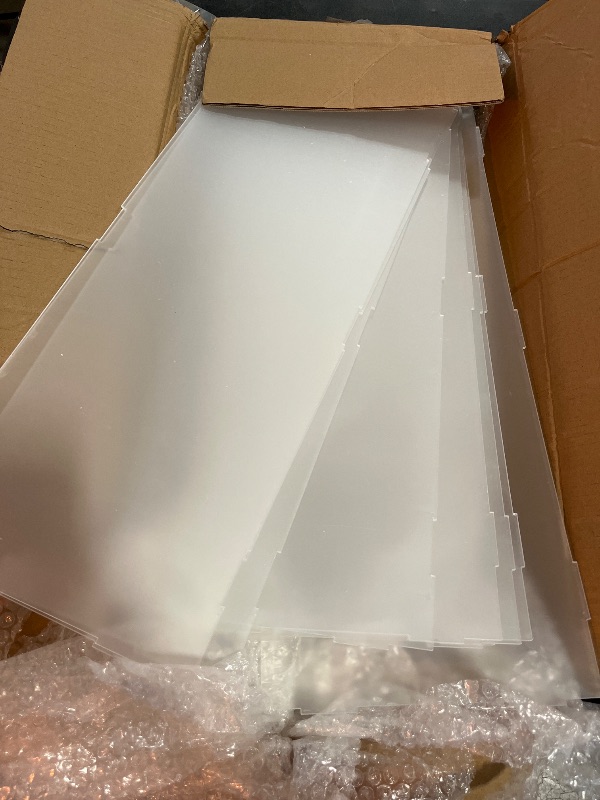 Photo 1 of 2 Pcs Display Cube Pedestal Acrylic Display Riser Box Tall Pedestal No Lid Art Stand Clear Display Riser Box Flower Tower Decor Riser for Party, Wedding Decorations, Reception