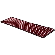 Photo 1 of 35.03"x11.02" Led Red Infrared Therapy Mat, 175W Near Infrared Light Therapy Devices w/3 Adjustable Brightness and 20-Minute Timer Function with Two Adhesive Tapes for Whole Full Body Pain Relief
