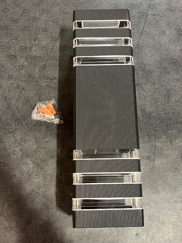 Photo 1 of 18.3inch 1pack LED Square Up&Down Wall Lights 24W 4000K Day White Outdoor Wall Light Aluminum Body Waterproof IP65 led Porch Light for House Patio Garage Garden No Sensor
