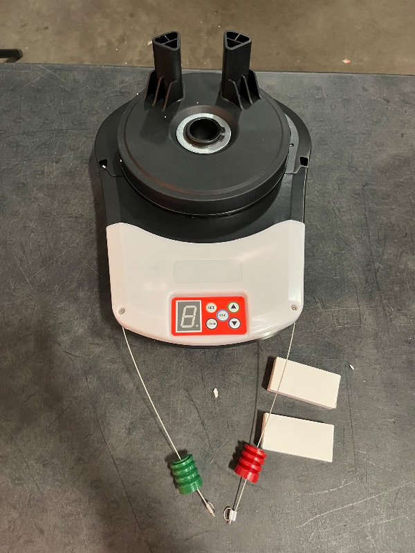 Photo 1 of Garage Door Opener with Remote,110V 50 Decibel Automatic Rolling Gate Opener,24V DC Roller Door Opener for Garage Warehouse Store Barn Farm-Not Fit Flap,Wall Mounted Garage Door (ERDO)