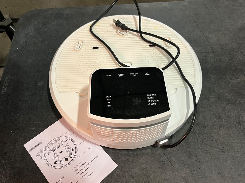 Photo 1 of Full Body Dryer After Shower, Body Care Dryer, 2500W Body Heater Blow Dryer Foot Touch Screen, for Home and Bathroom (White)