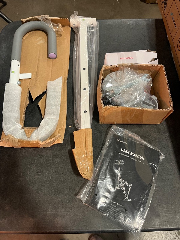 Photo 1 of *PURPLE* Squat Machine, MERACH R07 2 in 1 Squat Rowing Machine, Easy Setup & Foldable Exercise Equipment, Glute Trainer Machine, Glutes & Leg Home Workout Machine