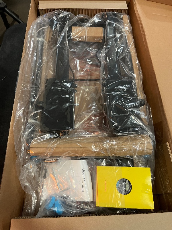 Photo 1 of *Black and Blue** MERACH Stair Stepper for Home Gym Exercise, New Version Stairmaster for Full-Body Workout, Compact Folding Stair Climber with Extended Step Range, Adjustable Handlebar/Pedal