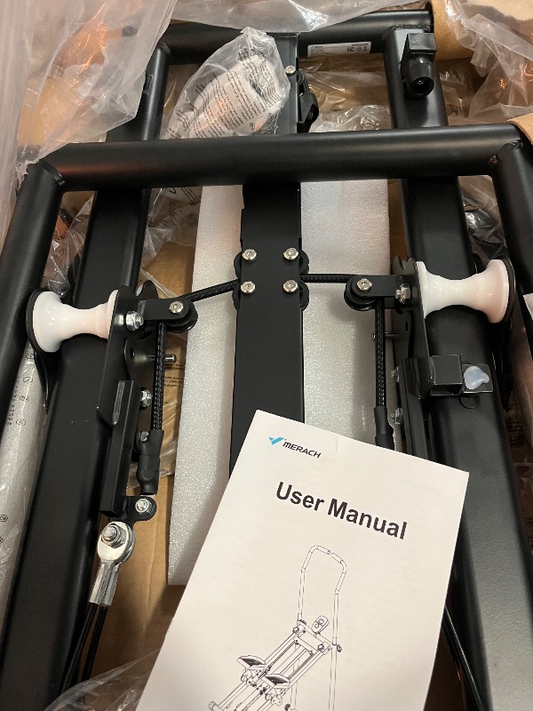 Photo 1 of MERACH Stair Stepper for Home Gym Exercise, New Version Stairmaster for Full-Body Workout, Compact Folding Stair Climber with Extended Step Range, Adjustable Handlebar/Pedal