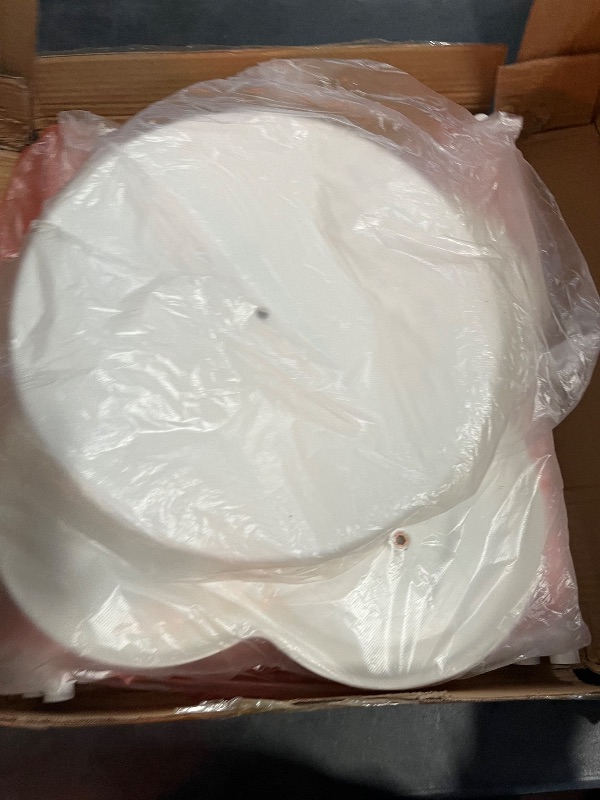 Photo 1 of 2-Tier Modern Side Table, Four-Leaf Clover Shape End Table Coffee Table Tea Table Small Nightstand Sofa Side Snack Table for Bedroom Living Room Creamy White