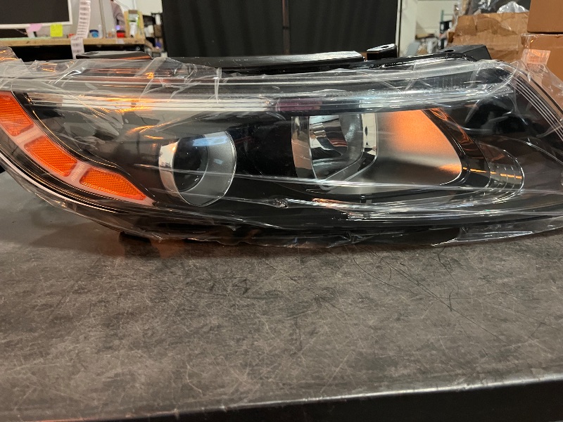 Photo 1 of For Kia for Optima 2014 2015 Projector Assembly Black Housing Clear Lens Driver Side(Right Side)