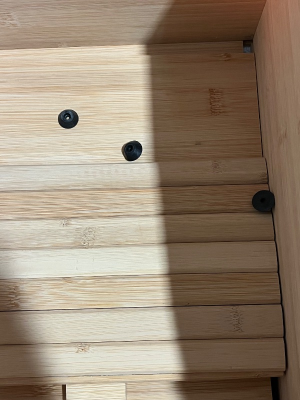 Photo 1 of DYNAMI Bamboo Rice Storage Container,33Lbs Wooden Cereal Containers Storage Rice Dispenser,Large Dry Storage Rice Container Box with Sliding Lid and Measuring Cup,for Flour Grains