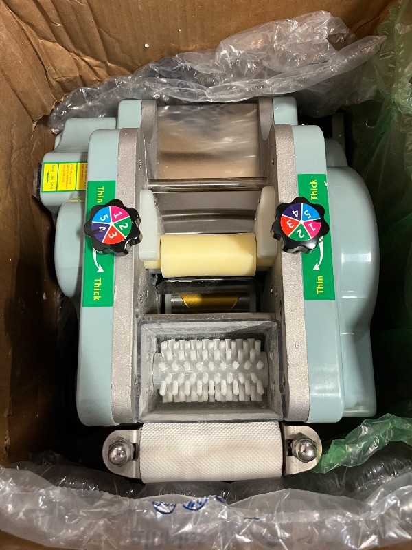 Photo 1 of Commercial Dumpling Skin Machine, Automatic Electric Dough Processing Maker Quick Dumpling Forming Making Tool, 50-60Pcs/Min for Home,3molds