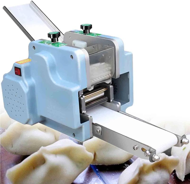 Photo 1 of Commercial Dumpling Skin Machine, Automatic Electric Dough Processing Maker Quick Dumpling Forming Making Tool, 50-60Pcs/Min for Home,3molds