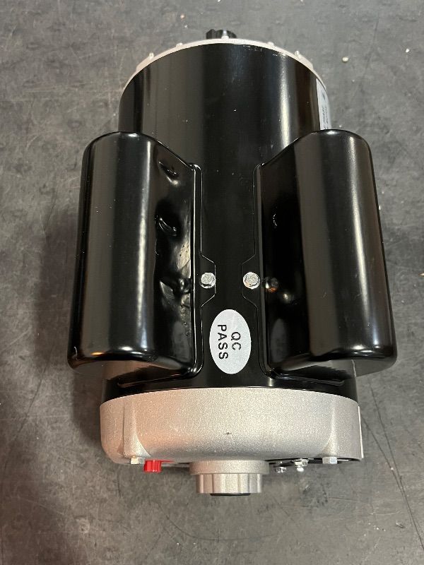 Photo 1 of 5HP Air Compressor Motor Single Phase Electric Motor 3450RPM 208V-230V 7/8" Shaft Diameter, CCW 60HZ Frame, 1Pole
