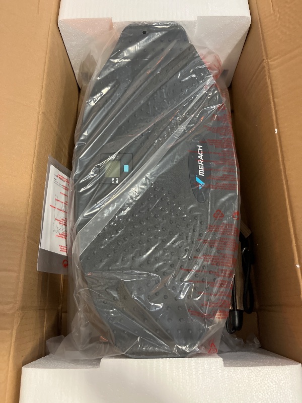 Photo 1 of MERACH Balance Board for Adults, Rocking Stepper with Resistance Bands, Portable Wobble Board Featuring LCD Monitor, 300 lbs Capacity Ski Balance Trainer for Full Body Workout at Home Gym